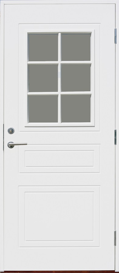 Входная финская дверь KASKI Home Vemdalen белая