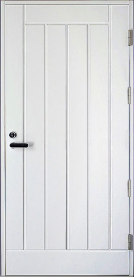 Входная финская дверь KASKI Classic UO1 белая